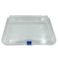 Caixa de embalagem transparente de plástico caixa de jóias de membrana transparente